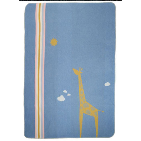 Juwel Bio-Kinderdecke - Nordsee blau 100 x 140 cm