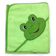 Kapuzenbadetuch Frosch Limone 100x100