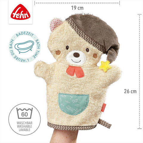 Waschhandschuh Bär