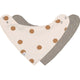 Dreieckstuch Baby (2 St) Bandana Big Dots Milky/Sprinkle Taupe