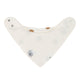 Dreieckstuch Baby (2 St) Bandana Big Dots Milky/Sprinkle Taupe