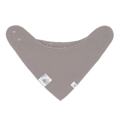 Dreieckstuch Baby (2 St) Bandana Big Dots Milky/Sprinkle Taupe