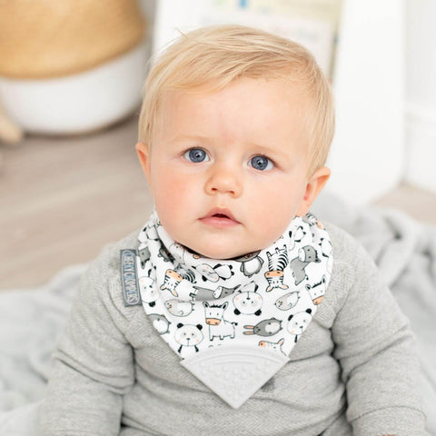 Neckerchew Zahnen Dribble Lätzchen - Panda Pals