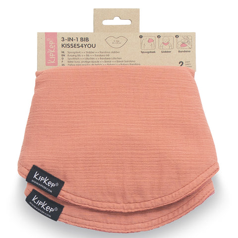 3 in 1 Lätzchen - (Spucktuch, Latz, Halstuch) - Sienna