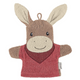 Spiel-waschhandschuh Esel Emmily / rot