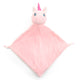 Das Cubbie Schmusetuch Starflower Einhorn (rosa) ist eine rosa Einhorndecke mit blauen Augen, einem rosa Horn und einem weichen Körper - ideal zum Kuscheln und kann für Ihr Kind personalisiert werden.