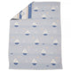 LENA 100% BW Decke Segelboot 75x100cm