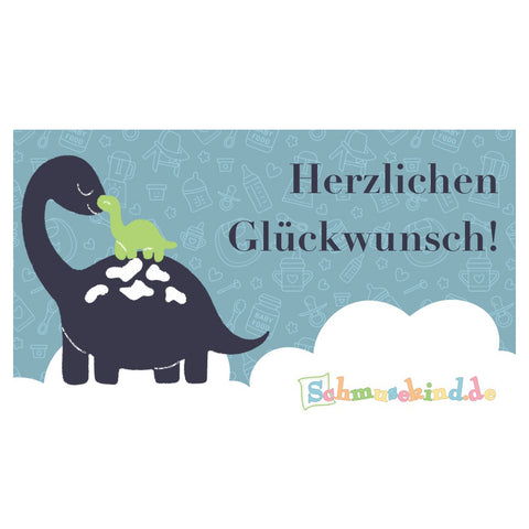 Online Geschenkgutschein Schmusekind