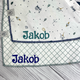 Dreieckstuch Baby (2 Stk) - Bandana, Garden Explorer Traktor