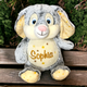 Grauer Hase - Gelbe Sterne