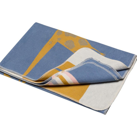 Juwel Bio-Kinderdecke - Nordsee blau 100 x 140 cm