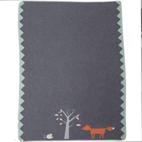 JUWEL Kinderdecke Fuchs 100 x 140 cm