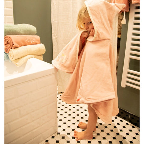 Badescape Badeponcho - Hase - puder