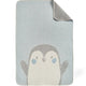 S.Olivers.Oliver Baumwolldecke Pinguin - 75 x 100 cm