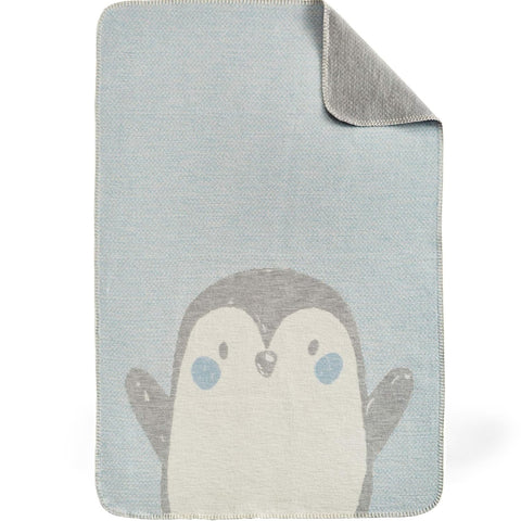 S.Olivers.Oliver Baumwolldecke Pinguin - 75 x 100 cm