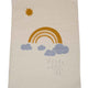 MAJA 100 % Wolldecke Regenbogen 100 x 75 cm