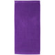 Handtuch Calypso Feeling, purple, 50x100cm plus Waschhandschuh (gelb)