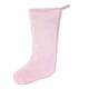 Weihnachtsstrumpf (schlicht) Personalisiert - rosa