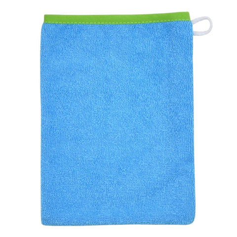 Waschhandschuh uni ozean