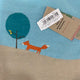 JUWEL Decke Fuchs mit Stickerei 70x90cm